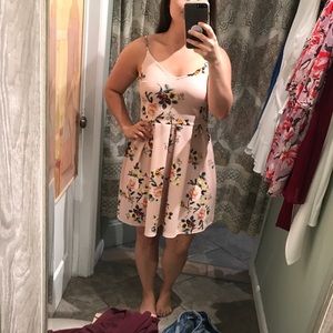 Pink Floral dress